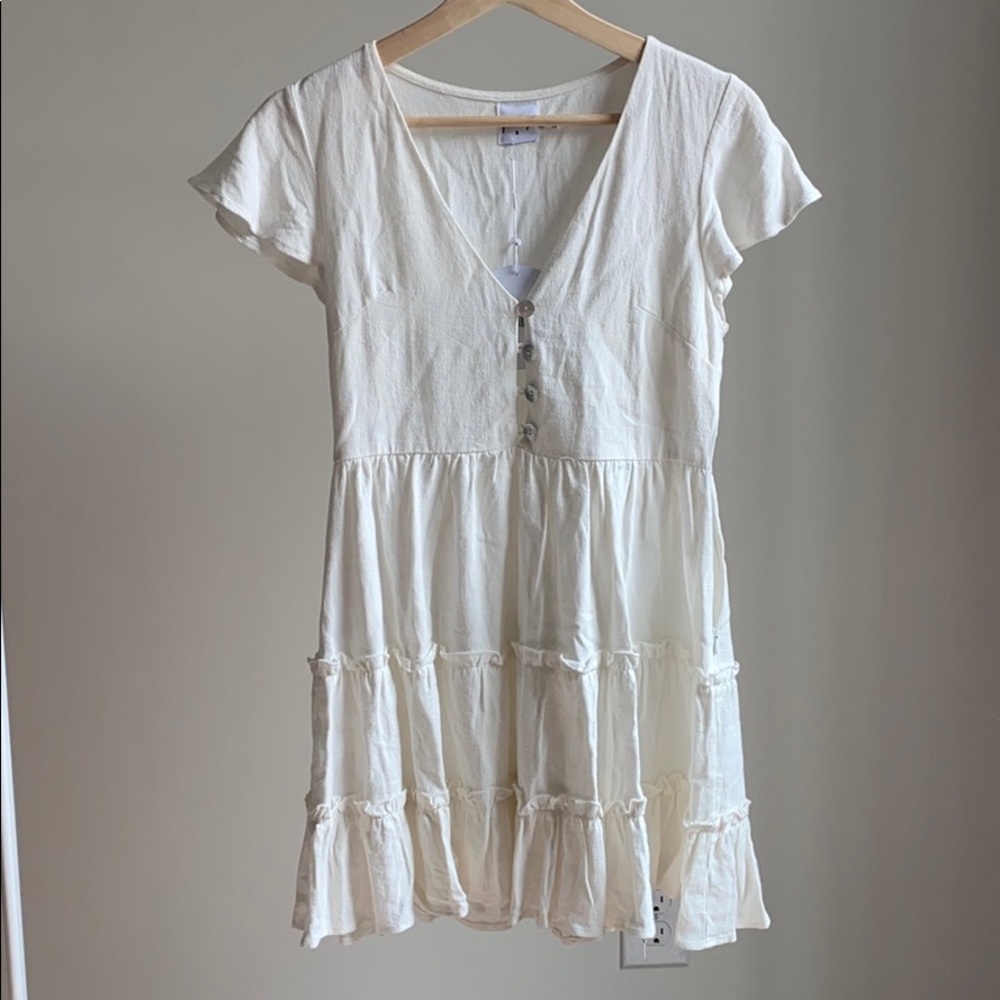 White Princess Polly Dress